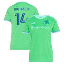 Paul Rothrock Seattle Sounders FC adidas Women's 2026 The Evergreen State Kit Replica Jersey - - Front View