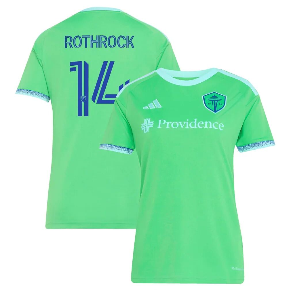 Paul Rothrock Seattle Sounders FC adidas Women's 2026 The Evergreen State Kit Replica Jersey - Rave Green
