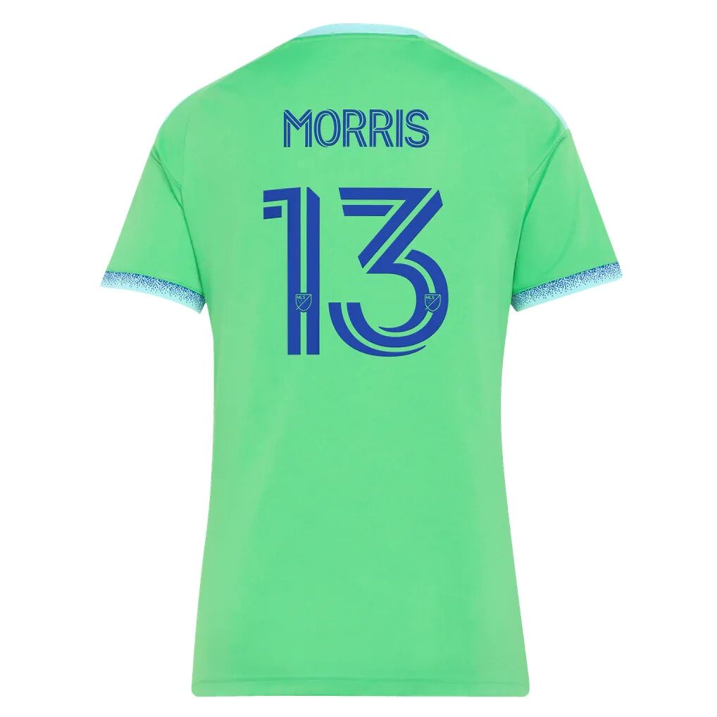 Jordan Morris Seattle Sounders FC adidas Women's 2026 The Evergreen State Kit Replica Jersey - Rave Green