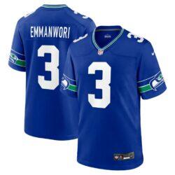 Nick Emmanwori Seattle Seahawks Nike Alternate Game Player Jersey - Royal - Front View
