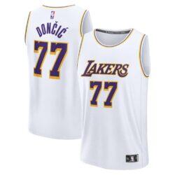 Luka Dončić Los Angeles Lakers Fashion7 Fast Break Jersey - Association Edition