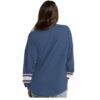 Colorado Avalanche Fashion7 Women's Hockey Club Spirit Jersey Heavyweight Long Sleeve T-Shirt - Blue - Side View