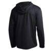 Calgary Flames Champion All-Star Lightweight Hooded Long Sleeve T-Shirt - Black - Detail View