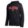 Calgary Flames Champion All-Star Lightweight Hooded Long Sleeve T-Shirt - Black - Side View