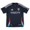 Anibal Godoy San Diego FC Autographed Fashion7 Authentic Match-Used #20 Navy Jersey from the 2025 MLS Season - - Detail View