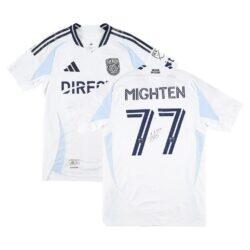 Alex Mighten San Diego FC Autographed Fashion7 Authentic Match-Used #77 White Jersey from the 2025 MLS Season - Size S