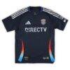 Christopher McVey San Diego FC Autographed Fashion7 Authentic Match-Used #97 Navy Jersey from the 2025 MLS Season - - Detail View