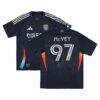 Christopher McVey San Diego FC Autographed Fashion7 Authentic Match-Used #97 Navy Jersey from the 2025 MLS Season - - Front View