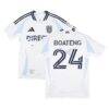 Emmanuel Boateng San Diego FC Autographed Fashion7 Authentic Match-Used #24 White Jersey from the 2025 MLS Season - - Front View