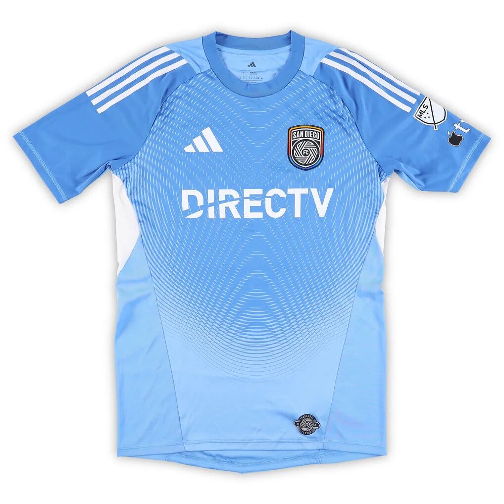 Pablo Sisniega San Diego FC Autographed Fashion7 Authentic Match-Used #13 Blue Jersey from the 2025 MLS Season - Size L