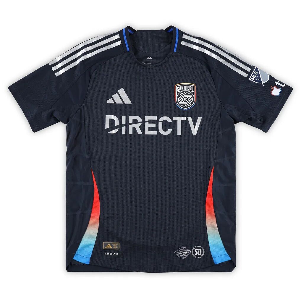 Willy Kumado San Diego FC Autographed Fashion7 Authentic Match-Used #2 Navy Jersey from the 2025 MLS Season - Size M