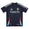 Aiden Harangi San Diego FC Autographed Fashion7 Authentic Match-Used #23 Navy Jersey from the 2025 MLS Season - - Detail View