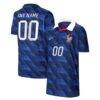 France National Team Nike Youth 2026 Home Match Authentic Custom Jersey - Blue - Front View