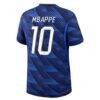 Kylian Mbappé France National Team Nike 2026 Home Match Authentic Jersey - Blue - Detail View