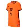 Virgil van Dijk Netherlands National Team Nike Youth 2026 Home Stadium Replica Jersey - Orange - Side View