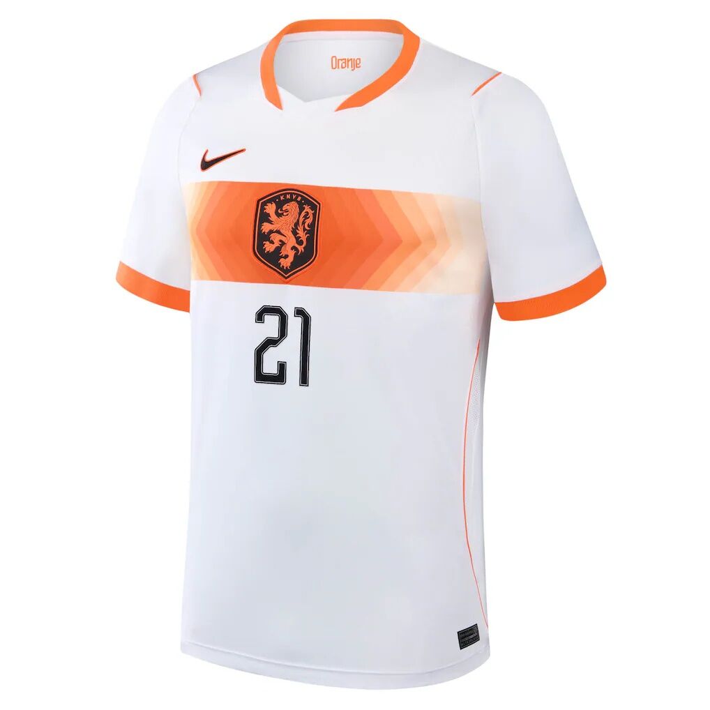 Frenkie de Jong Netherlands National Team Nike 2026 Away Stadium Replica Jersey