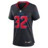 David Montgomery Houston Texans Nike Women's Alternate Game Jersey - Navy - Alt1
