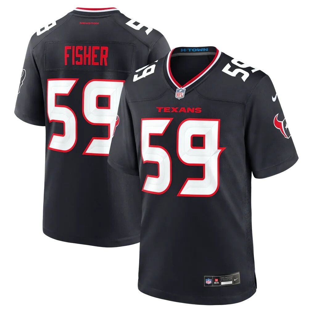 Aiden Fisher Houston Texans Nike Game Player Jersey