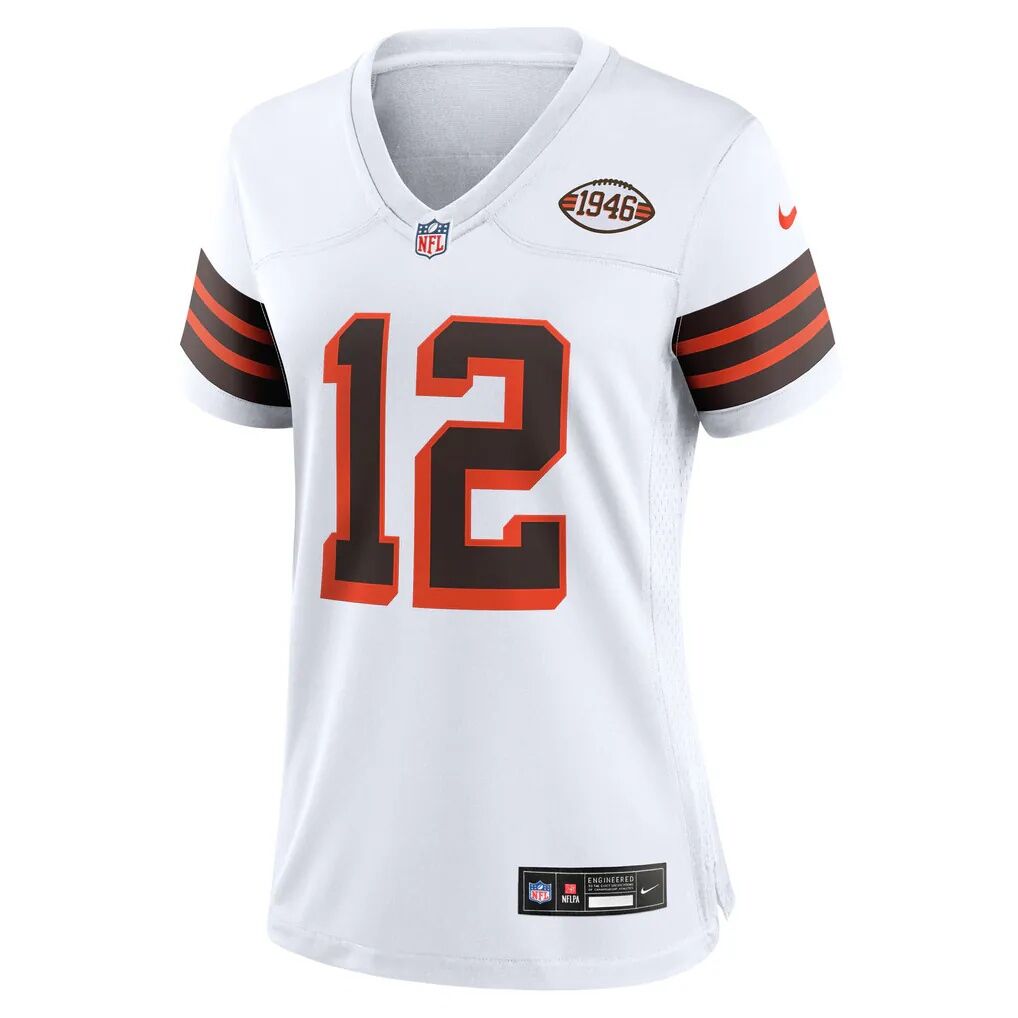Denzel Boston Cleveland Browns Nike Women's Alternate  Game Jersey