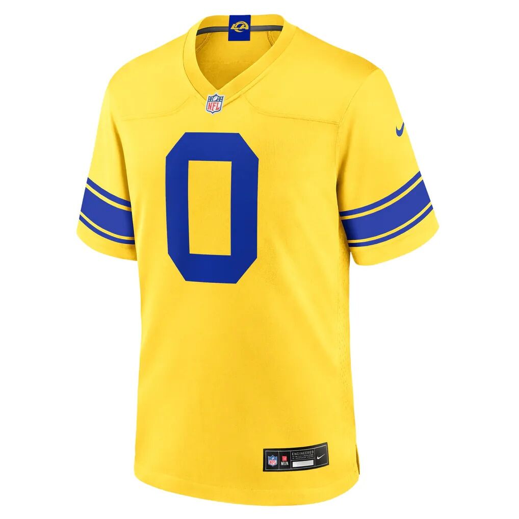 Byron Young Los Angeles Rams Nike Alternate Classic Sol Game Jersey