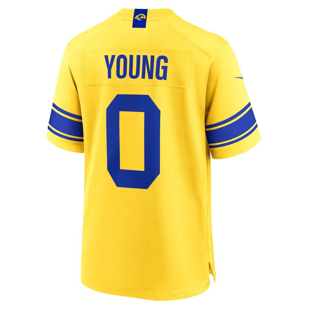 Byron Young Los Angeles Rams Nike Alternate Classic Sol Game Jersey