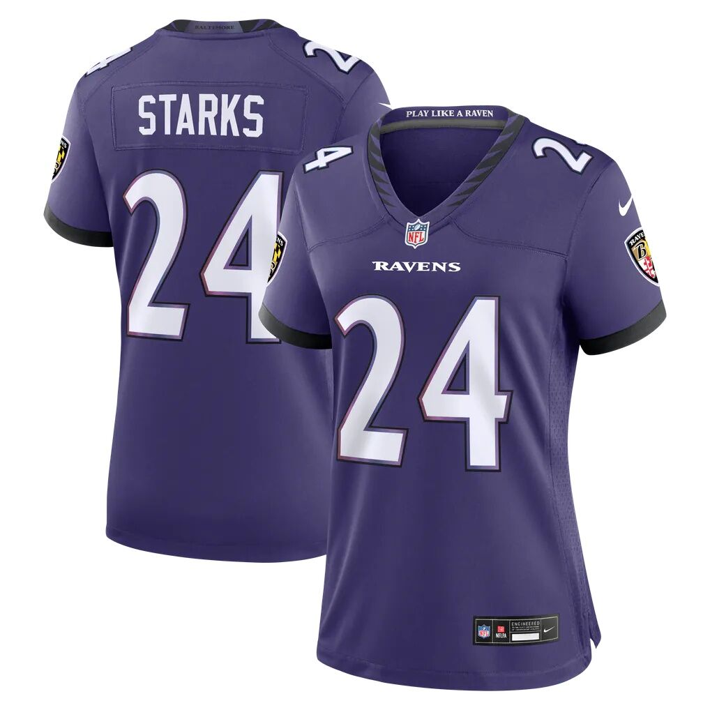 Malaki Starks Baltimore Ravens Nike Women's Team Game Jersey