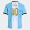 Lionel Messi Argentina National Team adidas Youth AFA x Messi Replica Jersey - - Detail View