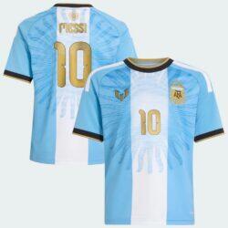 Lionel Messi Argentina National Team adidas Youth AFA x Messi Replica Jersey - Light Blue