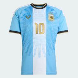 Lionel Messi Argentina National Team adidas AFA x Messi Replica Jersey - Light Blue