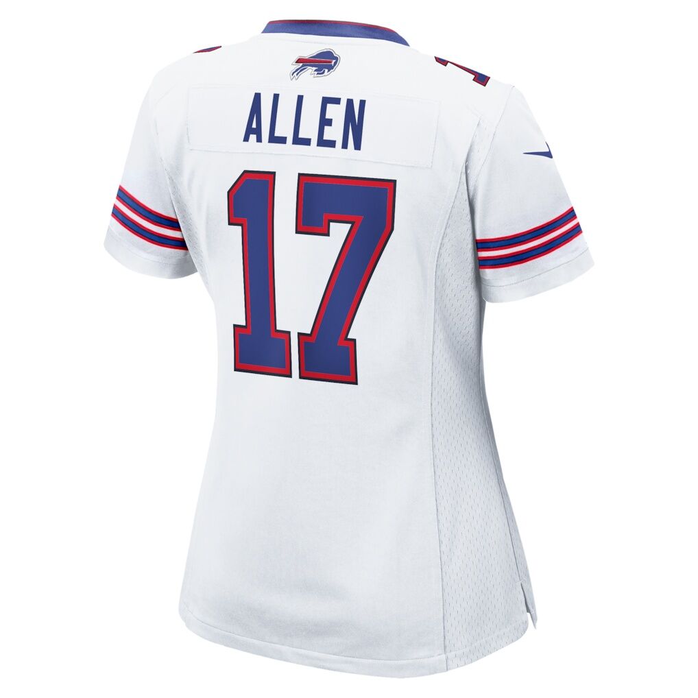 Josh Allen Buffalo Bills Nike Women's White Game Jersey