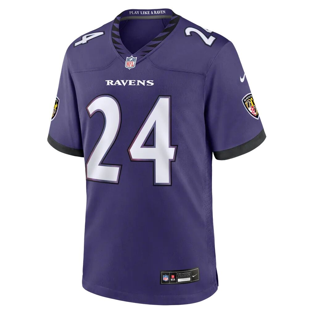 Malaki Starks Baltimore Ravens Nike Team Game Jersey