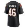 Will Wagner Cincinnati Bengals Nike Game Player Jersey - Black - Alt2