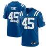 Carson Towt Indianapolis Colts Nike Game Player Jersey - - Front View