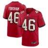 Caden Fordham Tampa Bay Buccaneers Nike Game Player Jersey - Red - Front View