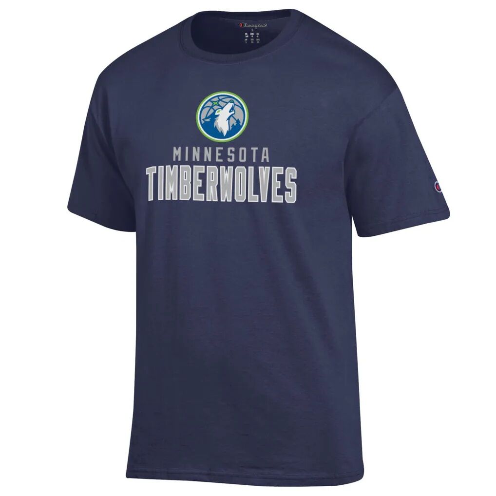 Minnesota Timberwolves Champion Jersey Cotton T-Shirt