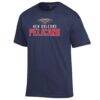 New Orleans Pelicans Champion Jersey Cotton T-Shirt - Navy - Side View