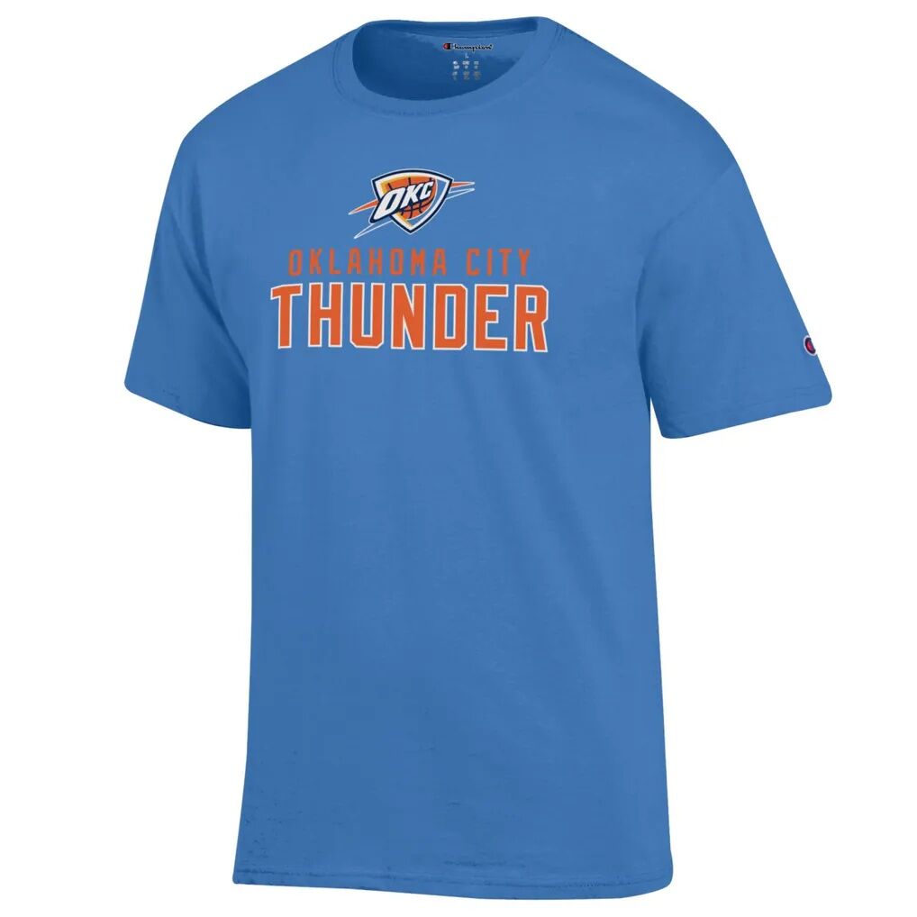 Oklahoma City Thunder Champion Jersey Cotton T-Shirt