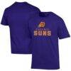 Phoenix Suns Champion Jersey Cotton T-Shirt - Purple - Front View