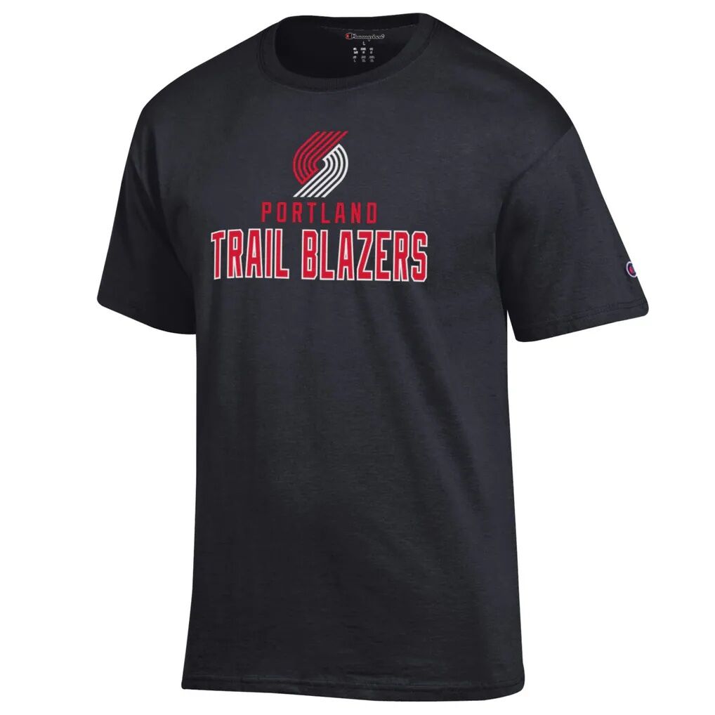 Portland Trail Blazers Champion Jersey Cotton T-Shirt