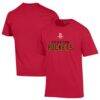 Houston Rockets Champion Jersey Cotton T-Shirt - Red - Front View