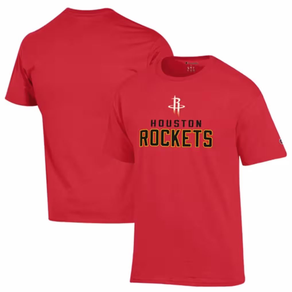 Houston Rockets Champion Jersey Cotton T-Shirt