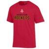 Houston Rockets Champion Jersey Cotton T-Shirt - Red - Side View