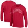 Atlanta Hawks Champion Jersey Long Sleeve T-Shirt - Red - Front View