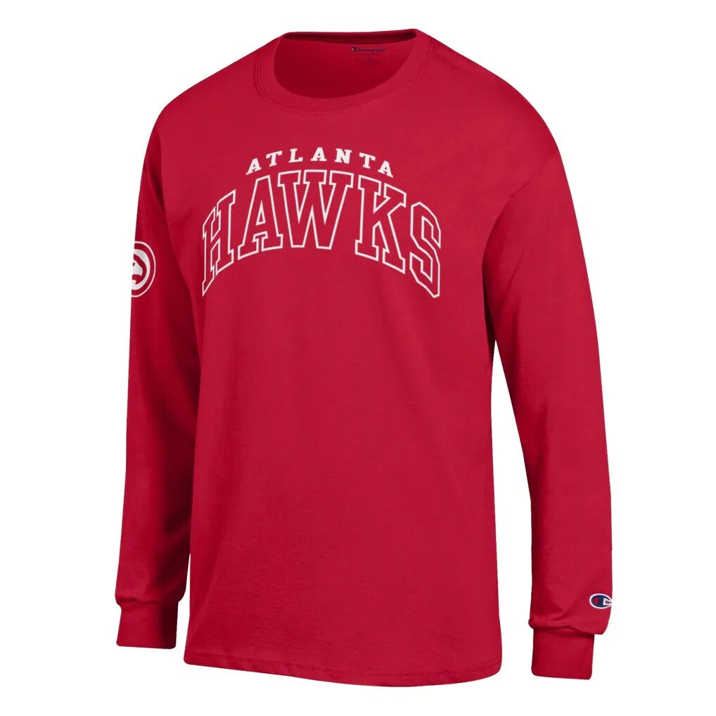 Atlanta Hawks Champion Jersey Long Sleeve T-Shirt