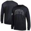 Brooklyn Nets Champion Jersey Long Sleeve T-Shirt - Black - Front View