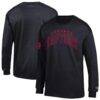 Toronto Raptors Champion Jersey Long Sleeve T-Shirt - Black - Front View