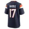 Jaylen Waddle Denver Broncos Nike Alternate Game Jersey - Navy - Detail View