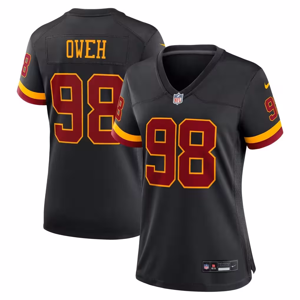 Odafe Oweh Washington Commanders Nike Women's Alternate Hail Raiser Game Jersey