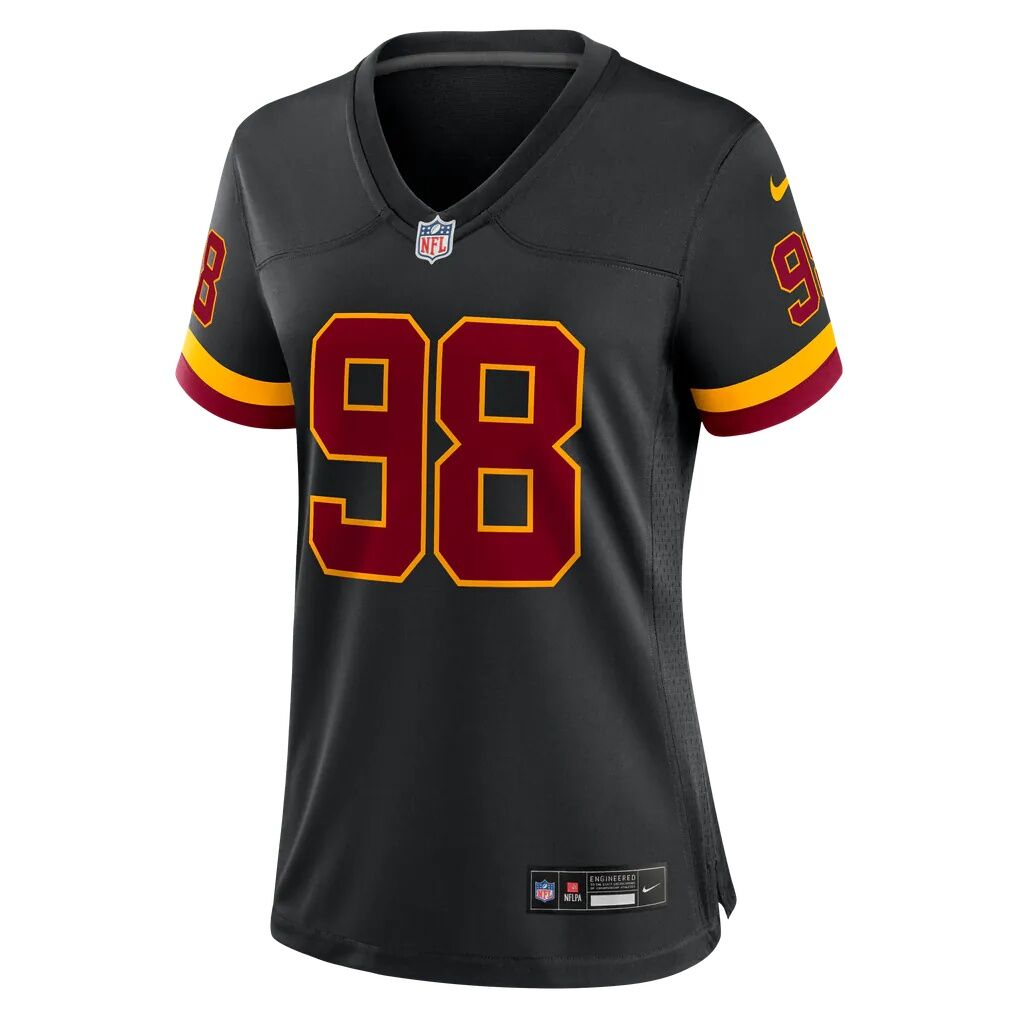 Odafe Oweh Washington Commanders Nike Women's Alternate Hail Raiser Game Jersey