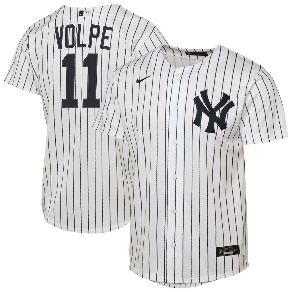 Anthony Volpe New York Yankees Nike Youth Home Replica Jersey